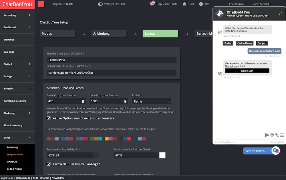 chatbot4you testbericht