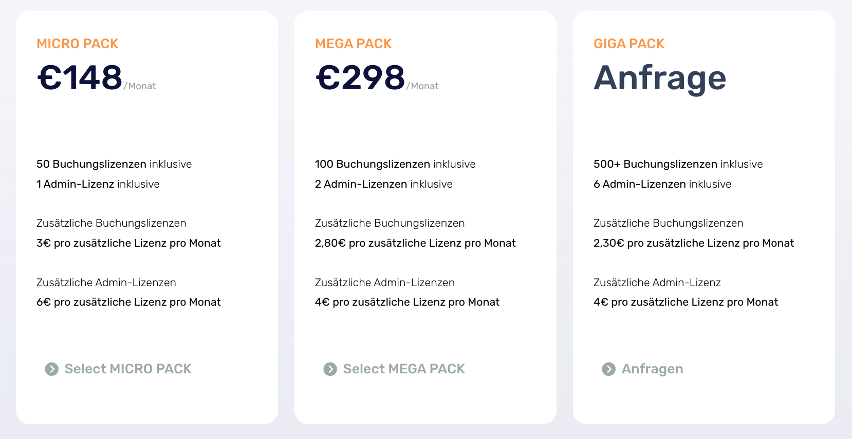 Preise DeskNow Juli 2024