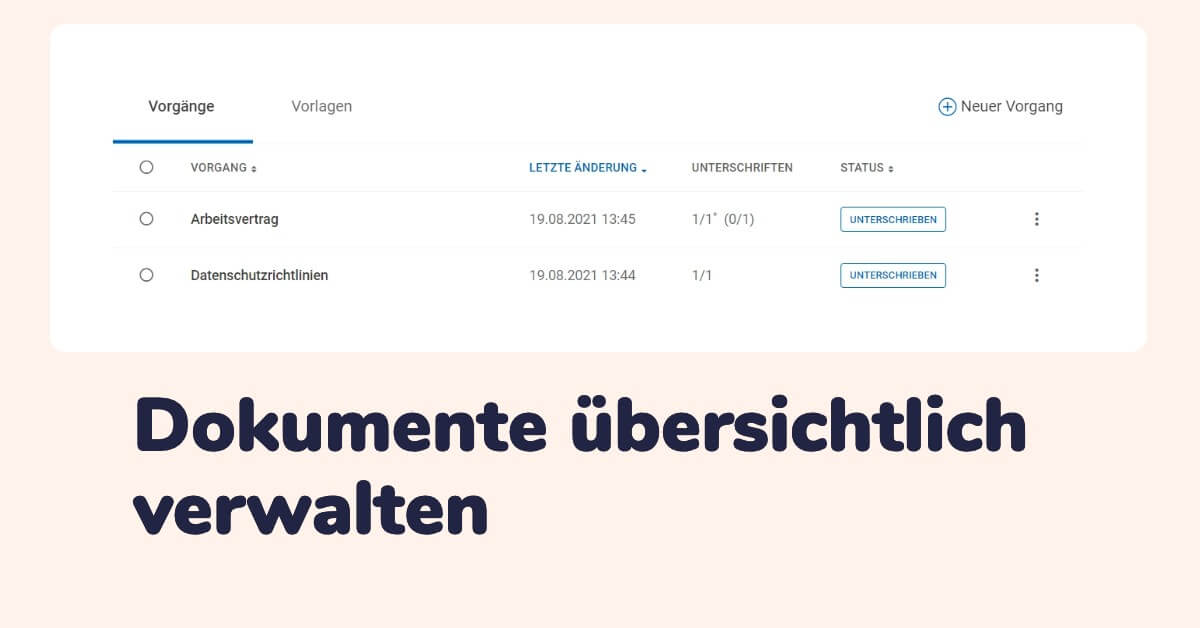 insign Erfahrungen mit der Dokumentenverwaltung