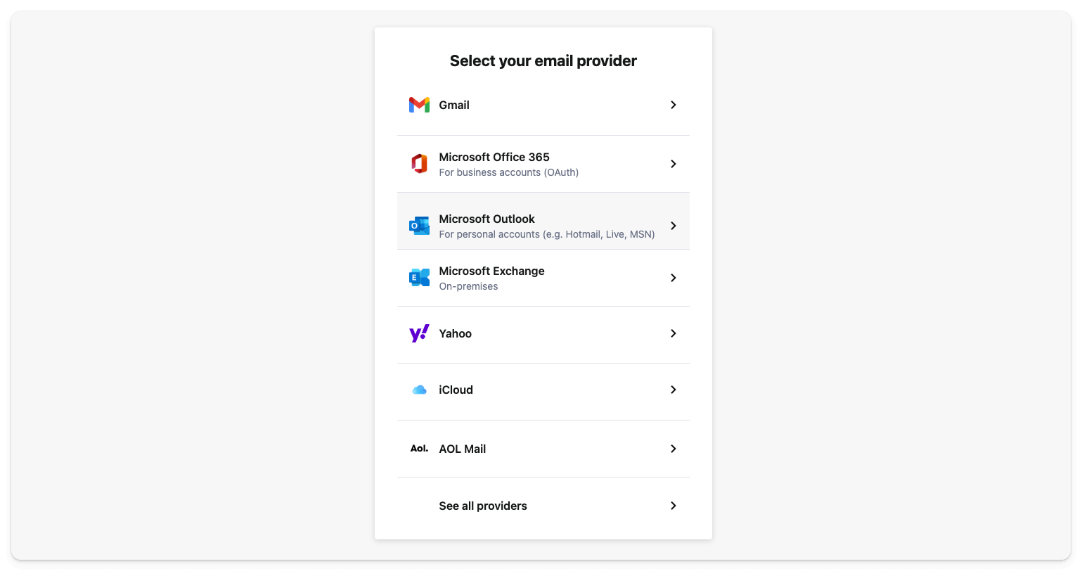 noCRM E Mail Provider Digital Affin