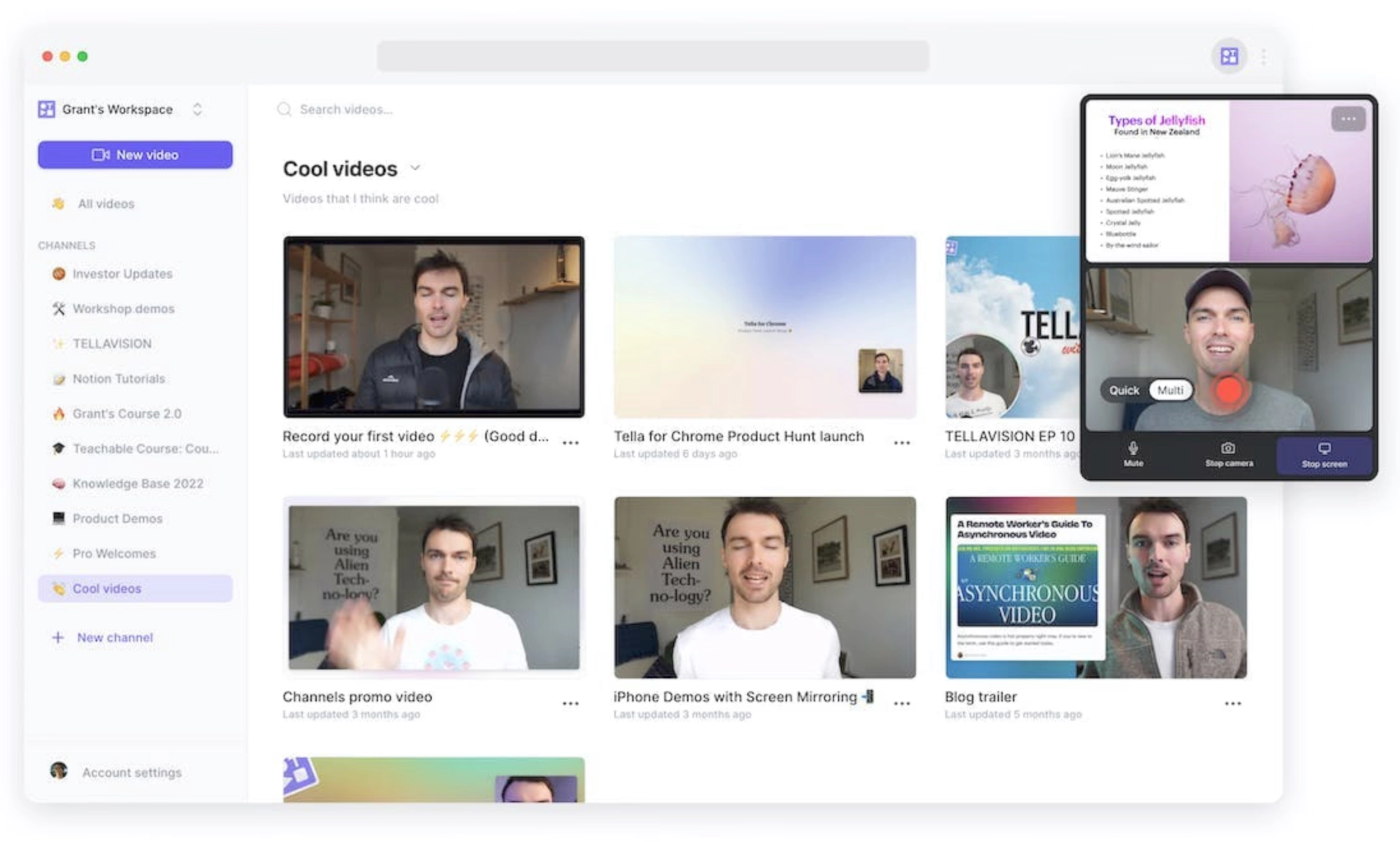 Tella Screenshot